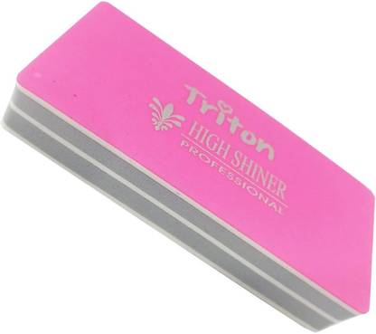 TRITON Professional 2 in 1 Nail Buffer, Shiner, Filer, Emery Board, Shaper Tool
