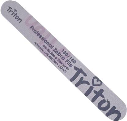 TRITON Professional Double Sided Nail Filer/Board/Polisher,Reusable Sponge File Tool