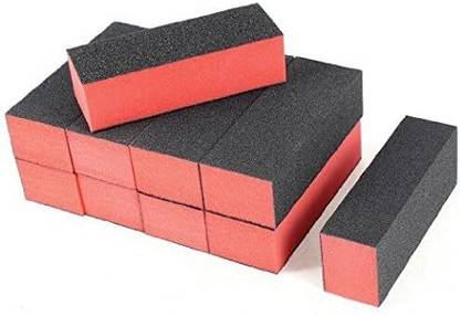 Gleevia Sanding Block Buffing Nail Polisher 4 Way Nail Polisher for Pedicure Manicure
