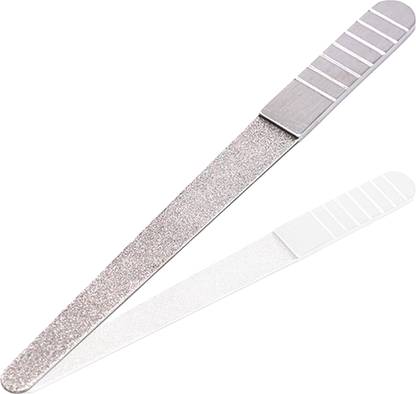 Hair line Double Sided Fine and Coarse Nail Files for Fingernail, Toenail for Home Salon