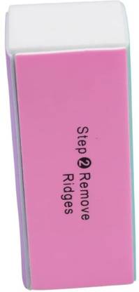 FOLELLO Nail Buffer Block 4-Way Nail Art Shiner 4 Step Buffing - Reusable