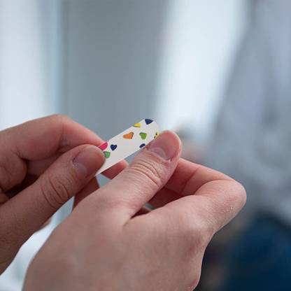 ShilpoKuthi Colorful Printed Nail File Strips for Shaping of Nails