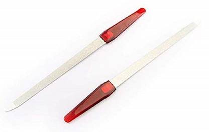Top Select Double Sided Nail Shaper Nail File Buffer Cosmetic Tool Pack of 2