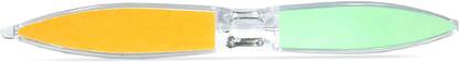 Adhvik Professional Crystal Manicure Tools Kit Rectangular 4 Side Nail Art Care Buffer