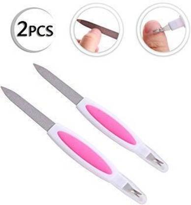 Morbee 2 in 1 Manicure Pedicure Nail File Tool Cuticle Trimmer Cutter Remover a10