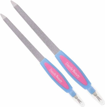 Dazzle Beauty manicure/pedicure nail file tool cuticle trimmer PACK OF 2