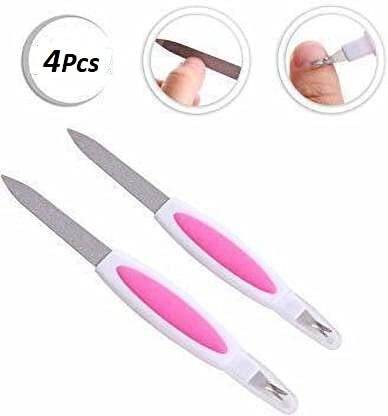 Lusty soul Nail File/2 in 1 Manicure Pedicure Nail File Tool Cuticle Trimmer Cutter Remover