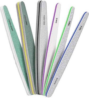 banira Nail File Buffer, Gel Nail File Set Professional Nail Buffer