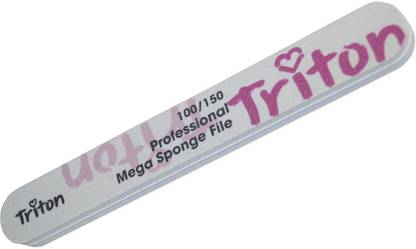 TRITON Professional 100/150 Nail Buffer, Shiner, Filer, Emery Board, Shaper Tool