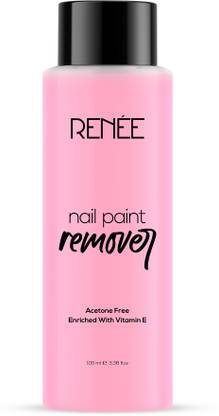 Renee Nail Paint Remover, Easy & Hassle Free Removal, Keeps Nails Moisturized