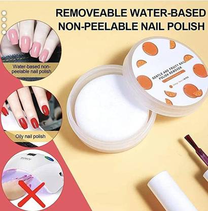 Topfinder Pack Of 2 Box |64pcs | Nail Polish Remover Wipes Set