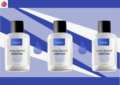 leeso Nail Paint Remover for Nourished, Stain Free Nails-Quick, Effective, Gentle