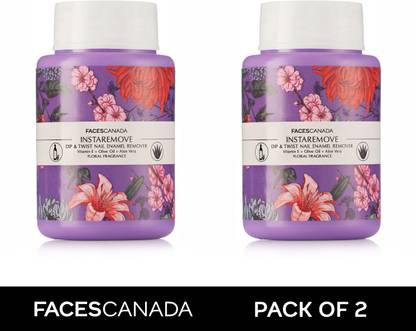 FACES CANADA InstaRemove Dip & Twist Nail Enamel Remover (Pack of 2)