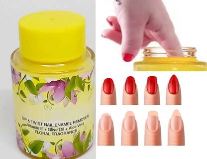 GFSU - GO FOR SOMETHING UNIQUE Nails Polish Remover Liquid Bottle Nail Paint Remover for Girls and Women