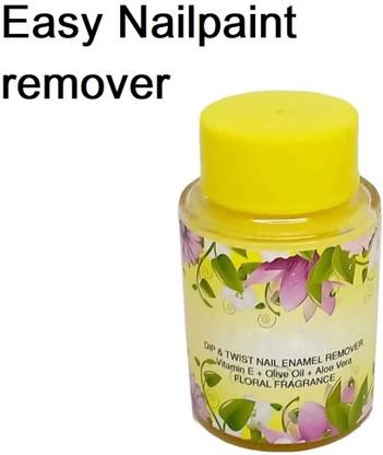 GABBU Instant Nail Polish Remover Lavender Aroma Sponge Dip & Roll Nail Thinner