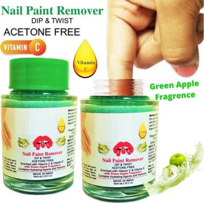 GFSU - GO FOR SOMETHING UNIQUE WOMAN PREMIUM QUALITY Dip & Twist Instant Nail Paint Remover with
