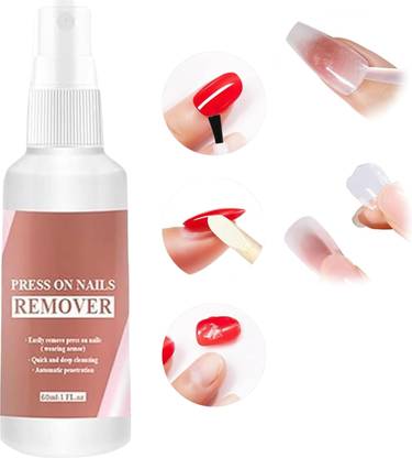 mil9us 1Pc Nails Remover Kit, Nail Glue Remover for Acrylics Press On Liquid Spray