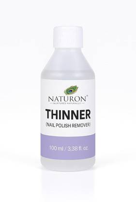 Naturon Gentle Nail Polish Remover for Natural & Artificial Nails – 100ml (pack of 2)