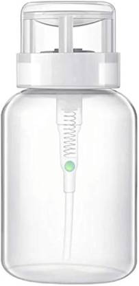 NAILWIND Nail Polish Remover Pump Push Down Empty Lockable Acetone Pump Dispenser Bottle