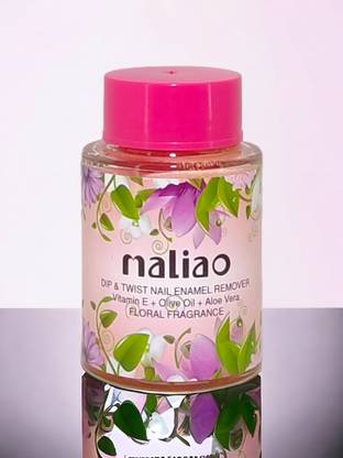 maliao Dip & Twist Nail Enamel Remover Vitamin E + Olive Oil + Aloe Vera*
