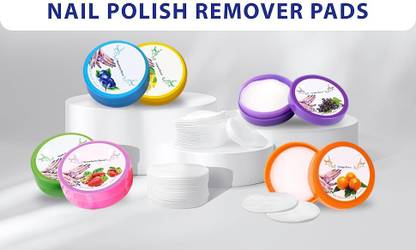 tanvi27 Nail Polish Remover Wipes Pack Of 6