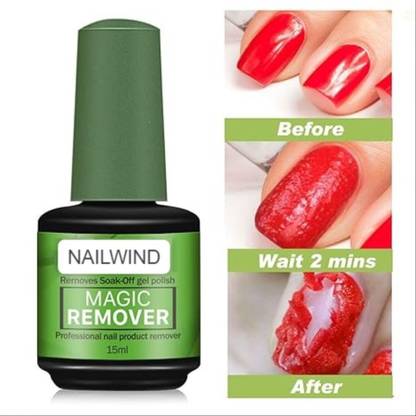 My Colors Magic Remover Gel Nail Polish Remover Within 2-3 Mins Soak off Remover Tools