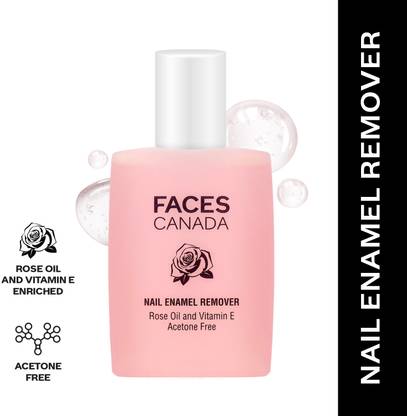 FACES CANADA Nail Enamel Remover | Soft & Hydrated Cuticles | Easy To Use