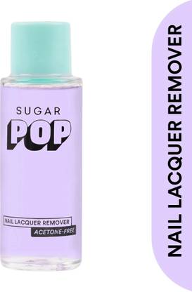SUGAR POP Nail Lacquer Remover | Acetone-free | Vit E & Almond Oil enriched