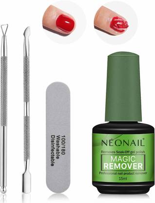 NEONAIL Nail Polish Remover Kit, In 3 mins Quickly Removes Gel Polish (Don't Hurt Nails)
