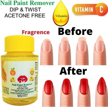 EVERERIN Nail Paint Remover, Easy & Hassle Free Removal, Stain-Free, Acetone Free