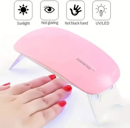 GULGLOW99 LED UV Light Nail Polish Dryer Curing Lamp Light Portable Nail Polish Dryer