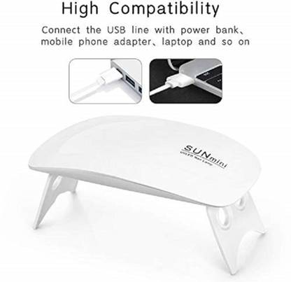 My Machine MM-E03 Automatic Nail Dryer Art 6W Tool LED UV Lamp Nail Dryer Machine Nail Polish Dryer