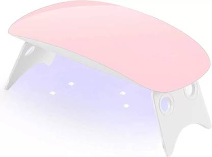 THR3E STROKES Mini UV LED Travel Size Nail Lamp with Dryer for All Gel Nails Nail Polish Dryer Nail Polish Dryer