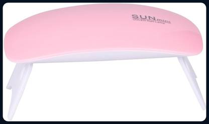 MALLADE Mallade_6W LED UV Nail Polish Dryer Curing Lamp Light Portable for Gel Based Nail Polish Dryer