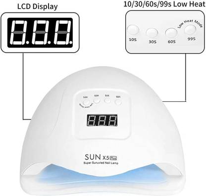 maycreate Polish Curing UV Light With 4 Timers Presets,Automatic Sensor for Gels Nail Polish Dryer