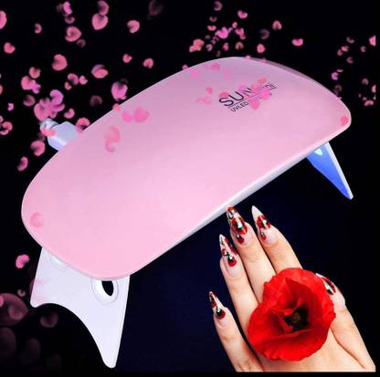 QUEENOX Portable UV Nail Lamp USB Nail Dryer Machine with Handy Mini Size Mouse Shape-04 Nail Polish Dryer
