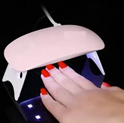 Adhunyk Nails Polish Drayer Machine Mini Foldable Gel Based Nail Paint Dryer Nail Polish Dryer