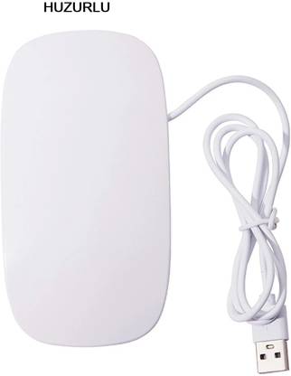 HUZURLU Mini UV/LED Nail Dryer - 6W USB Portable Gel Polish Curing Lamp Nail Polish Dryer