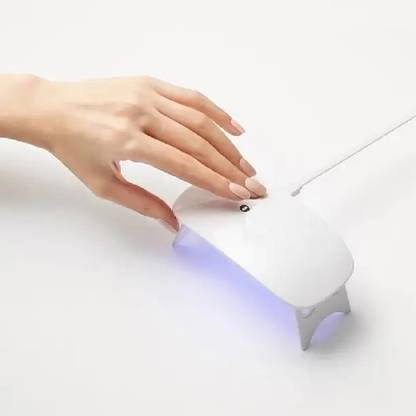 Jiwoo UV LED Lamp for Nail Polish with 60s Timer, Nail Polish Dryer