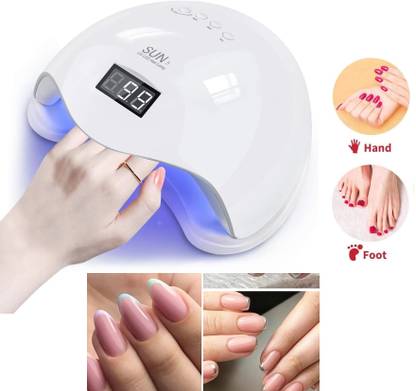 LOVHIDE Nail Paint Dryer Machine for Gel Polish 24 LED Art UV Light with Time Settings Nail Polish Dryer