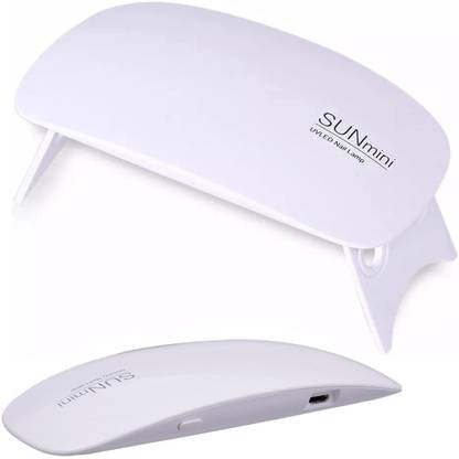 ONRR Collections Mini UV LED Nail Lamp, Portable Gel Light Mouse Shape Pocket Size Nail Dryer Nail Polish Dryer