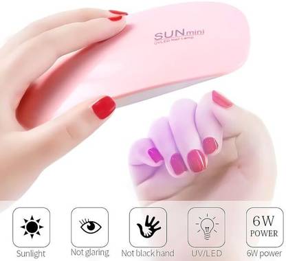 Yellow Angel Mini LED Nail Lamp Portable Nail Dryer for Gel Nail and Curing Nail Nail Polish Dryer