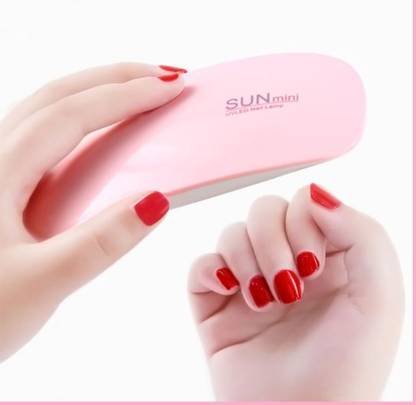 QUEENOX Portable UV Nail Lamp USB Nail Dryer Machine with Handy Mini Size Mouse Shape-01 Nail Polish Dryer