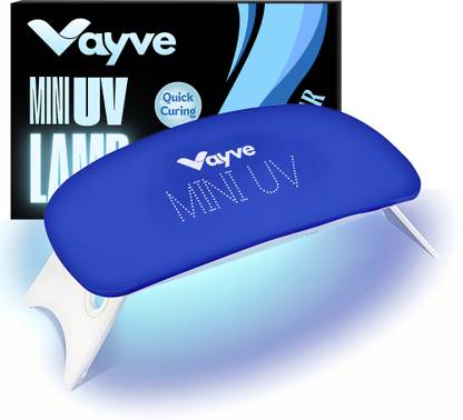 Vayve UV LED Nail Lamp UV Light for Gel Nails, Mini USB Portable Lamp Fast Drying Gels Nail Polish Dryer