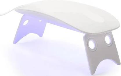 AFARAXIA 6W LED UV Nail Polish Dryer Curing Lamp Light for Gel Based Nail Polish Dryer Nail Polish Dryer