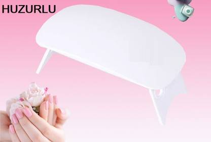 HUZURLU LED UV Light Nail Polish Dryer Curing Lamp Light Portable Nail Polish Dryer