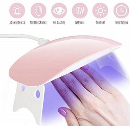 My Machine Hand Sensor nail Art Automatic Tool 6W UV LED Lamp Nail Dryer Machine Nail Polish Dryer