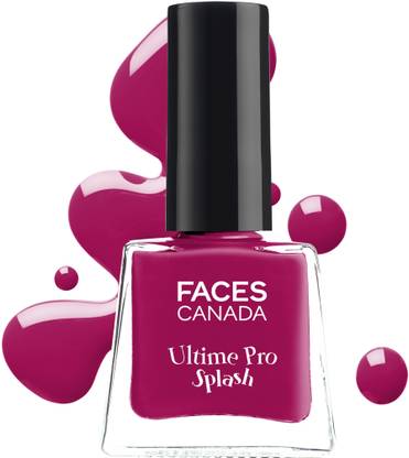 FACES CANADA Ultime Pro Splash Mini Nail Enamel Cherry Blast 50