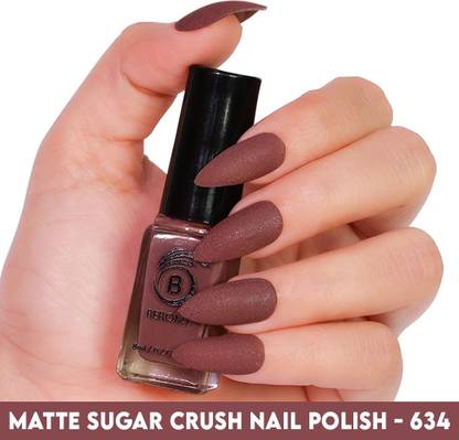BEROMT MATTE SUGAR CRUSH NAIL POLISH - BNP634 Brown