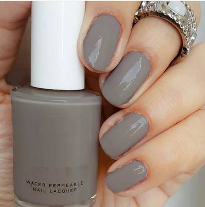 imelda DAILY BASE USE UNIQUE SUITABLE FOR ALL SKIN TONE NAIL POLISH Dark grey